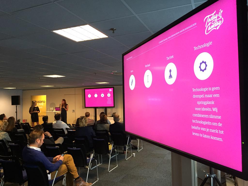 johnlommers's tweet image. Trots op @todayiscanday @KwantumNL tijdens #adfolive #keypartner