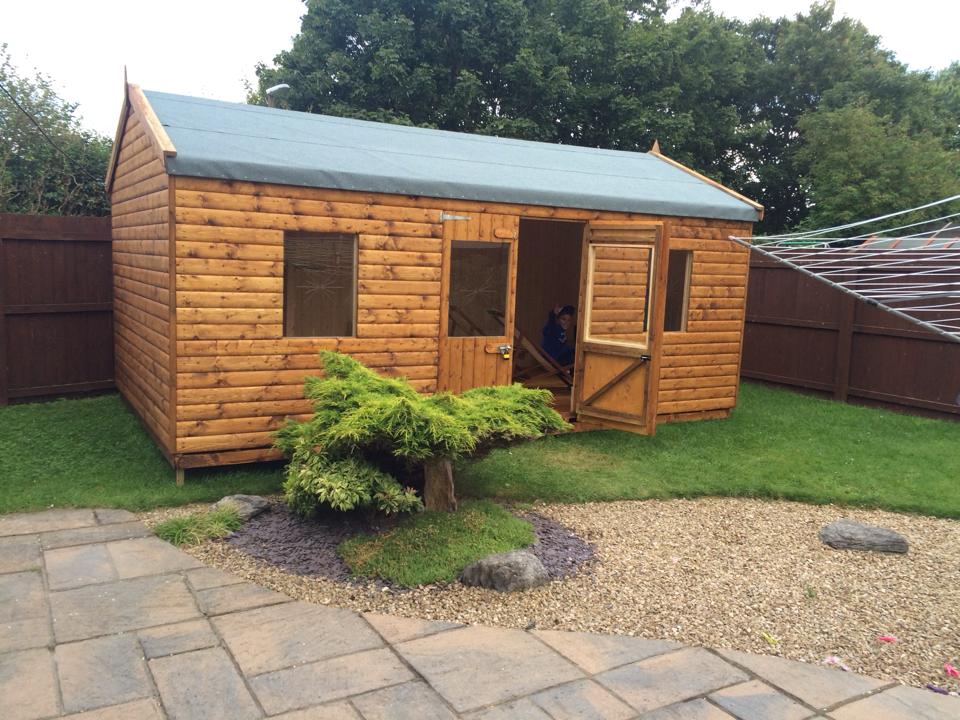 amrshedsfalkirk's tweet image. Absolutely love the look of this shed which we delivered less than 2 weeks ago #amrsheds #mancave
