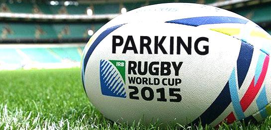 #RugbyWorldCup PARKING: £5 5pm-12am, free shuttles opposite. Pay on gate or book online: thebuszy.com
