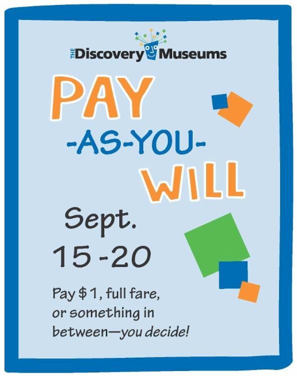 DiscoveryActon's tweet photo. Pay-As-You-Will Admission Week Starts Today, Sept. 15! http://t.co/8R6OhvcCLA http://t.co/vIbj5L8nb5