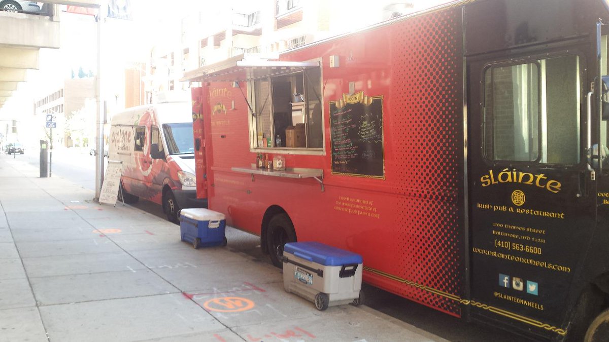 Parked at Calvert and Monument <a href="/MDSHA/">MD State Highway Adm</a> <a href="/CENTERSTAGE_MD/">BaltimoreCenterStage</a> with the @slainteonwheels