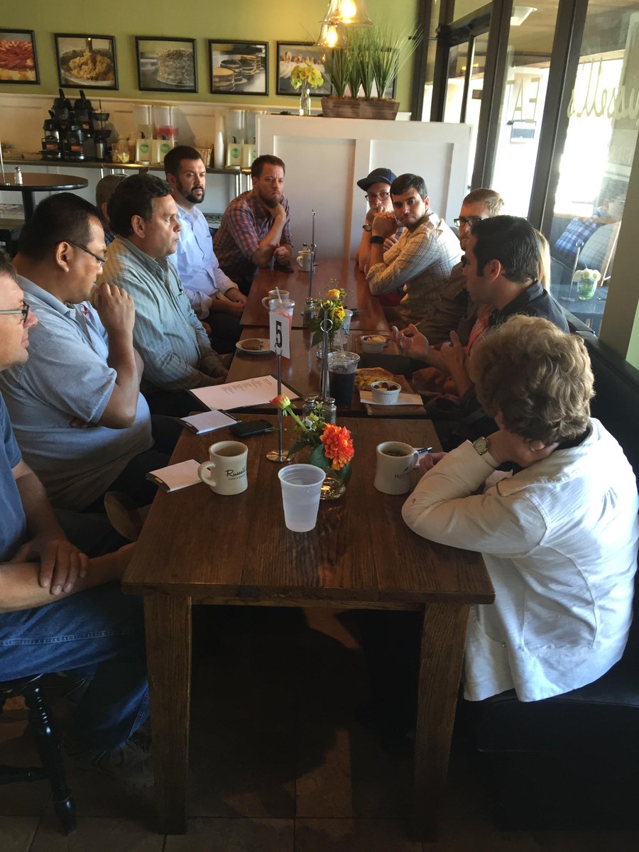 Catch the Vision Tour listening to @cperstrope share vision of @connectchurchSL in Fenton <a href="/sendstlouis/">Send St. Louis</a> <a href="/sendnetwork/">Send Network</a>