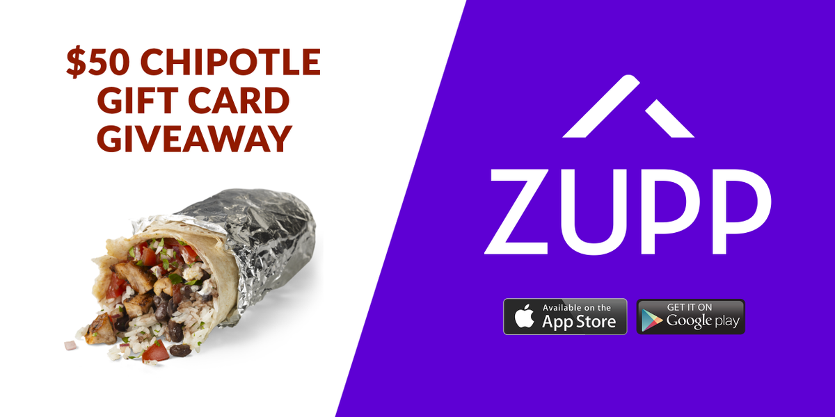 Retweet this and download the new <a href="/ZuppOrlando/">whats up orlando</a> app for your chance to win a Free $50 Chipotle Gift Card!