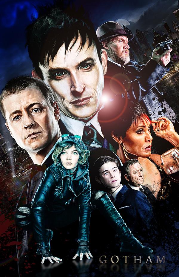 camren's tweet image. This @Gotham art by Corbyn S. Kern (@tazz1138) is AMAZING. 👏🏼👏🏼👏🏼 More: behance.net/gallery/295055…