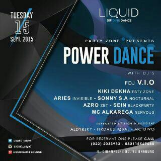 Tonight "15'spt'2015 "powerdance" <a href="/LIQUID_bdg96/">LIQUID BAR & LOUNGE</a> see you <a href="/BdgParty_Club/">Bdg Party Club</a>