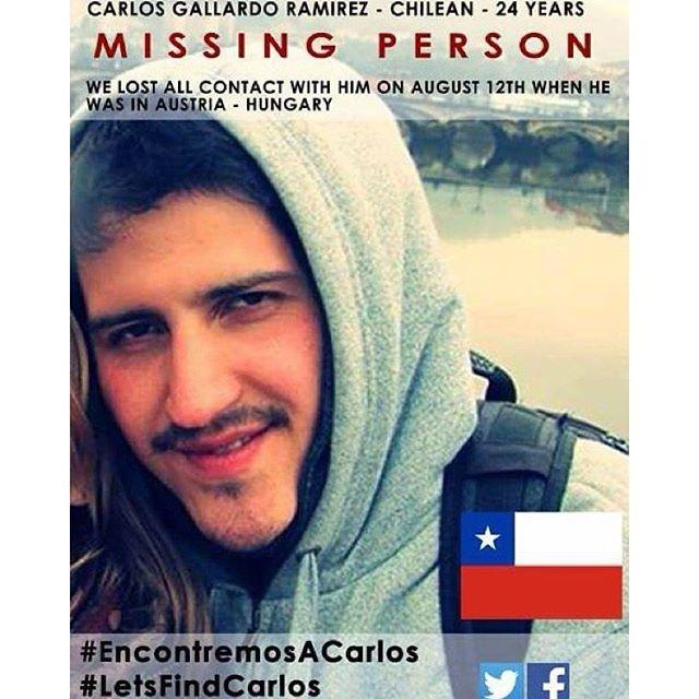 polifran's tweet image. RT porfa! #missingperson #missingstudent #LetsFindCarlos #EncontremosACarlos #help #europe #Austria #Vienna #Hungary