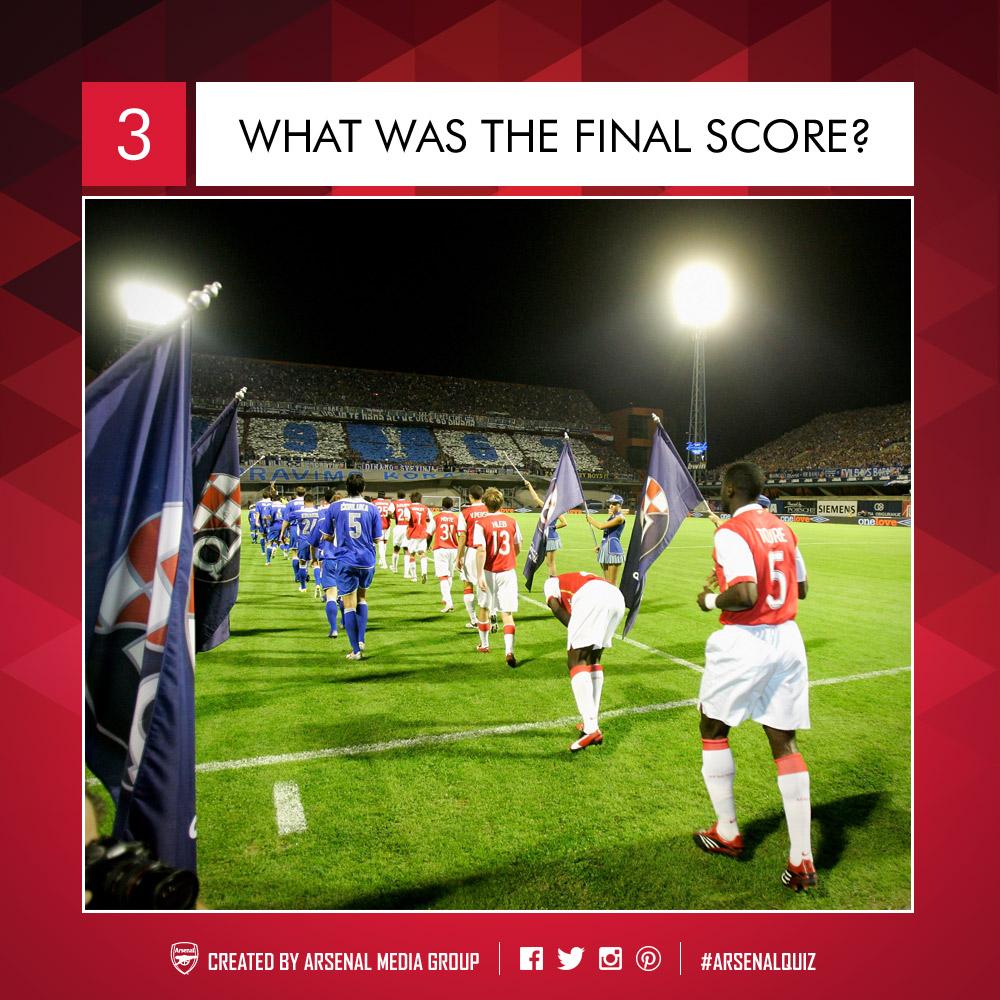 Arsenal's tweet image. Good luck! #ArsenalQuiz