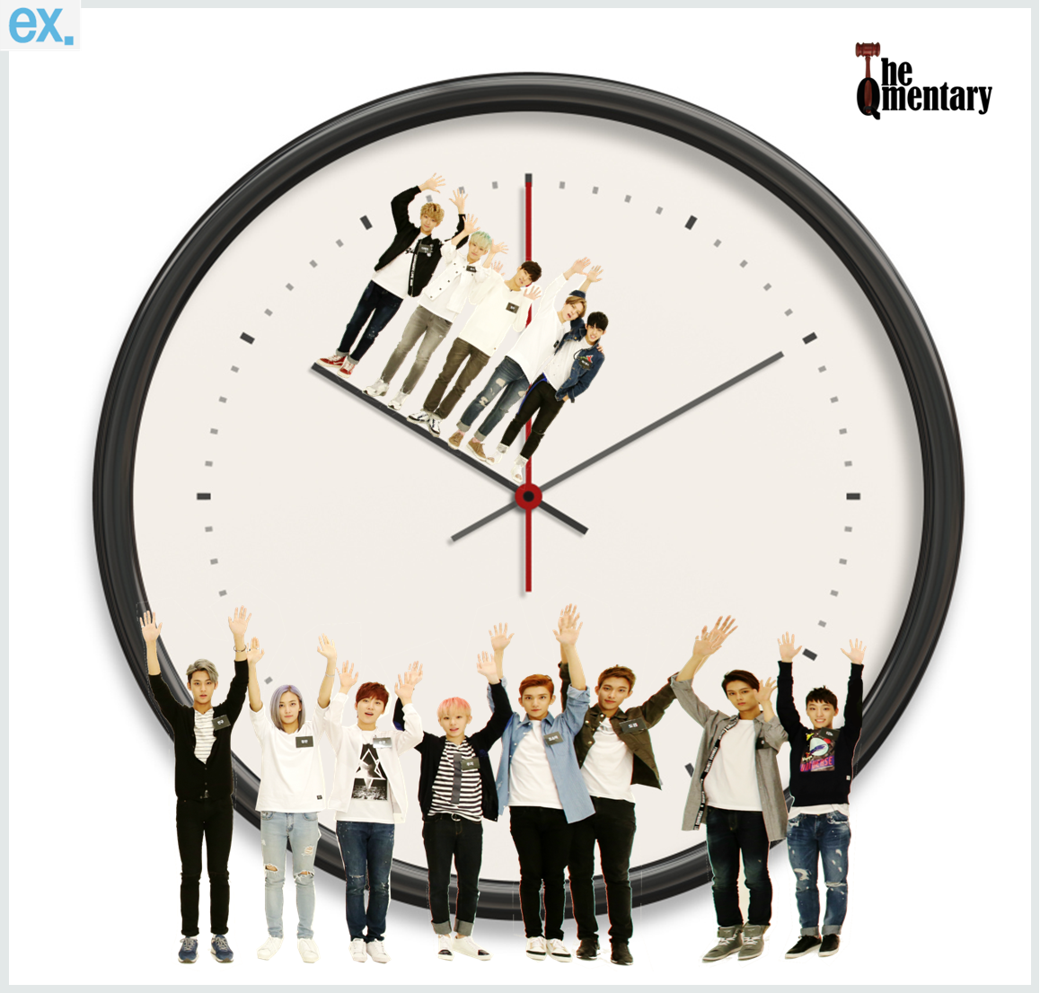 1theK's tweet image. [Remake Tuesday] 더큐멘터리 속 아껴주고픈 '#세븐틴'의 '#만세' 춤! @1theK 팔로우 후, 씽크빅 돋는 합성 놀이 이벤트 시작♥ #세븐틴_호시십분_탑승 #시계바늘아_달려봐♥