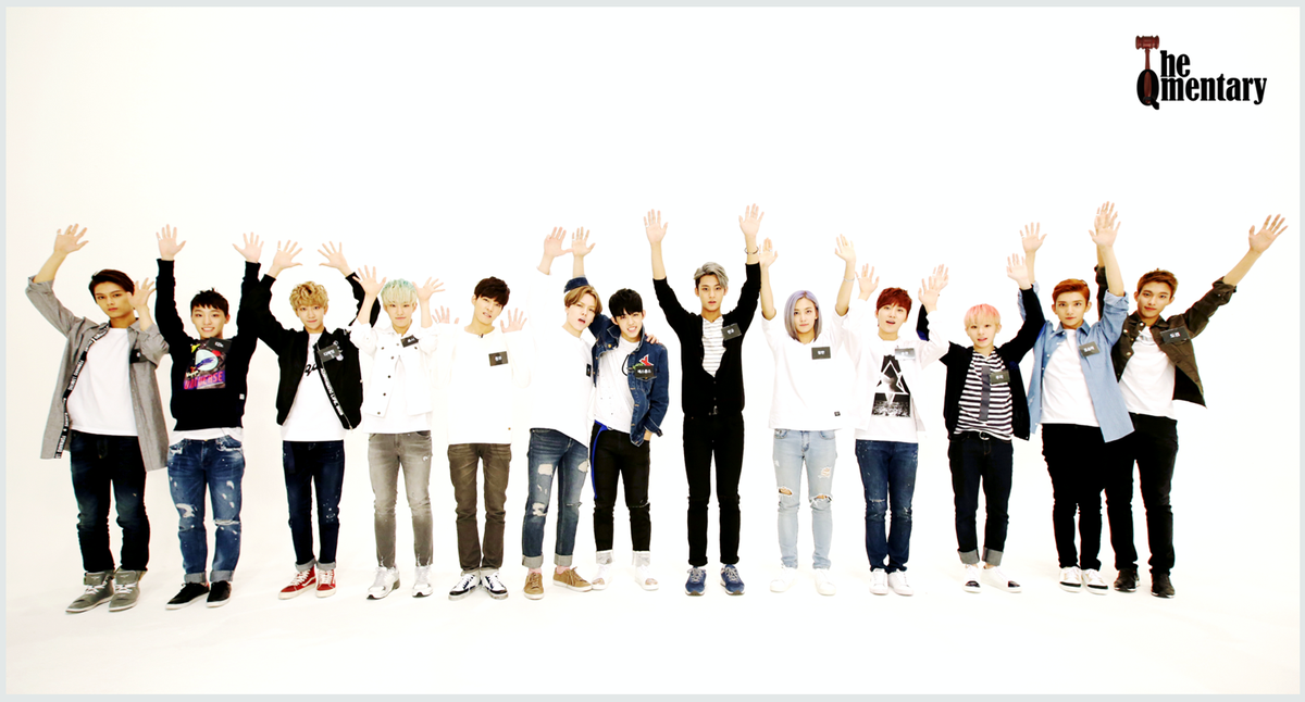 1theK's tweet image. [Remake Tuesday] 더큐멘터리 속 아껴주고픈 '#세븐틴'의 '#만세' 춤! @1theK 팔로우 후, 씽크빅 돋는 합성 놀이 이벤트 시작♥ #세븐틴_호시십분_탑승 #시계바늘아_달려봐♥