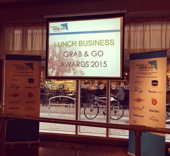 Leggero_London's tweet photo. AND THE WINNER OF THE #LBAwards2015 category #innovation #award2015 is... @Maria_Bracken @LunchBusiness #London http://t.co/okwcSBOdh4