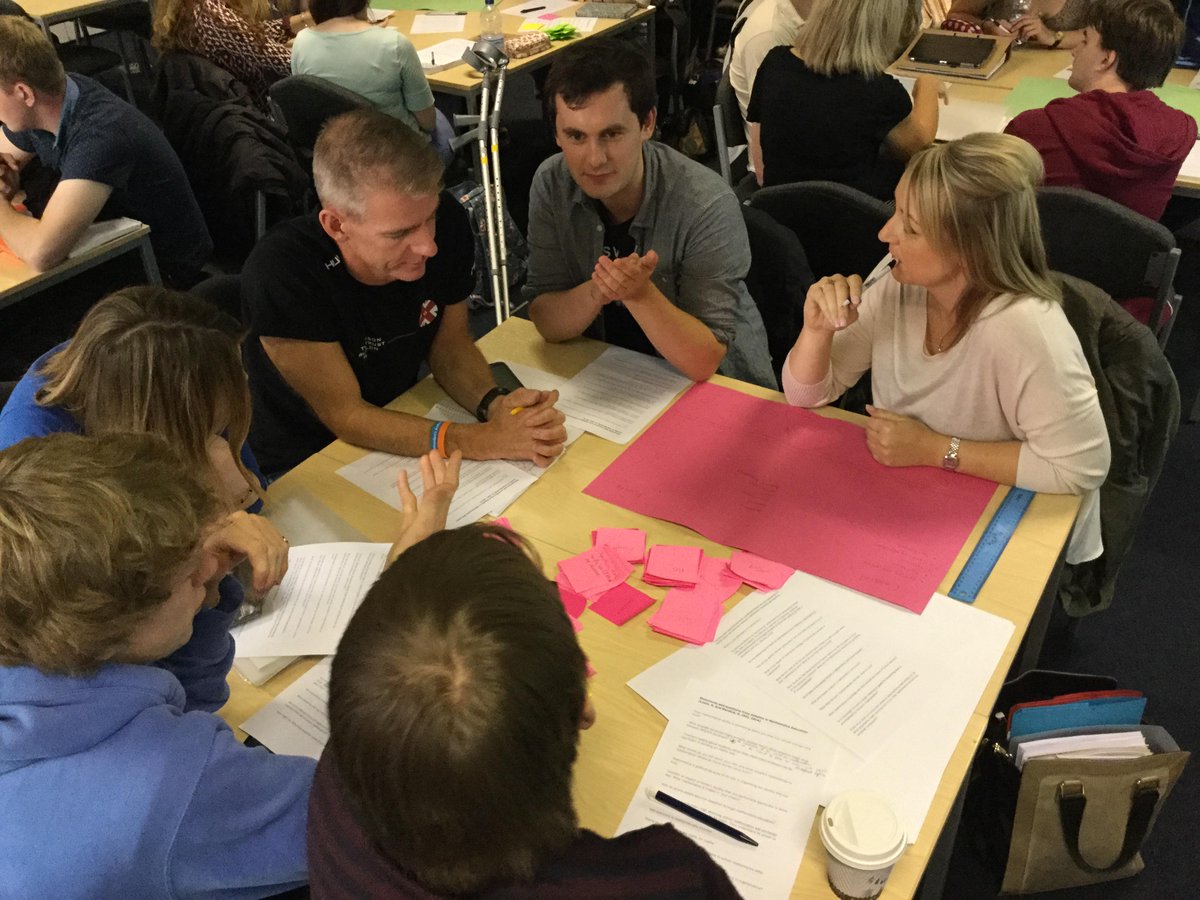 UoNSoE's tweet photo. Maths PGCE day 2. Total engagement!
Debating the nature of maths and maths teaching.
#UoNmathsteach #teachingexperts http://t.co/sKvb1povXC