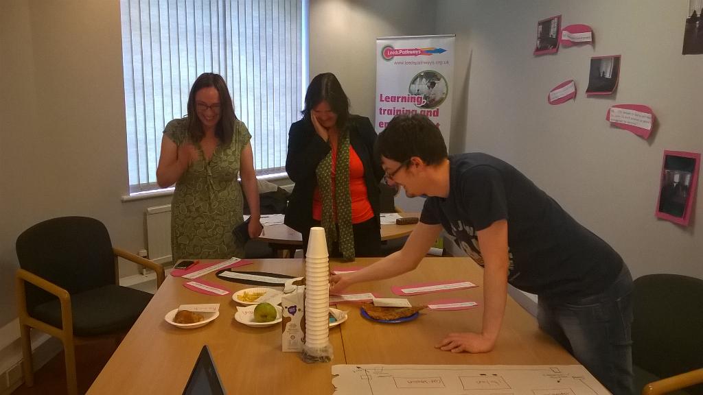 Ready4W0rk's tweet photo. The Dragon's tasting a sample of food which will be on offer at "Food for thought" international food event 😊 http://t.co/Pb7qdenPGr