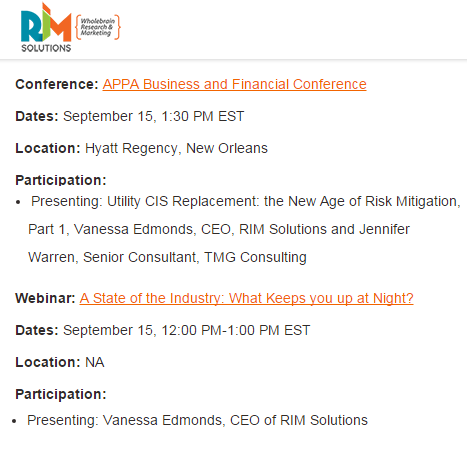 Another day,another #conference (&amp;webinar). Are you in #neworleans today too? #APPA Business &amp; Financial Conference