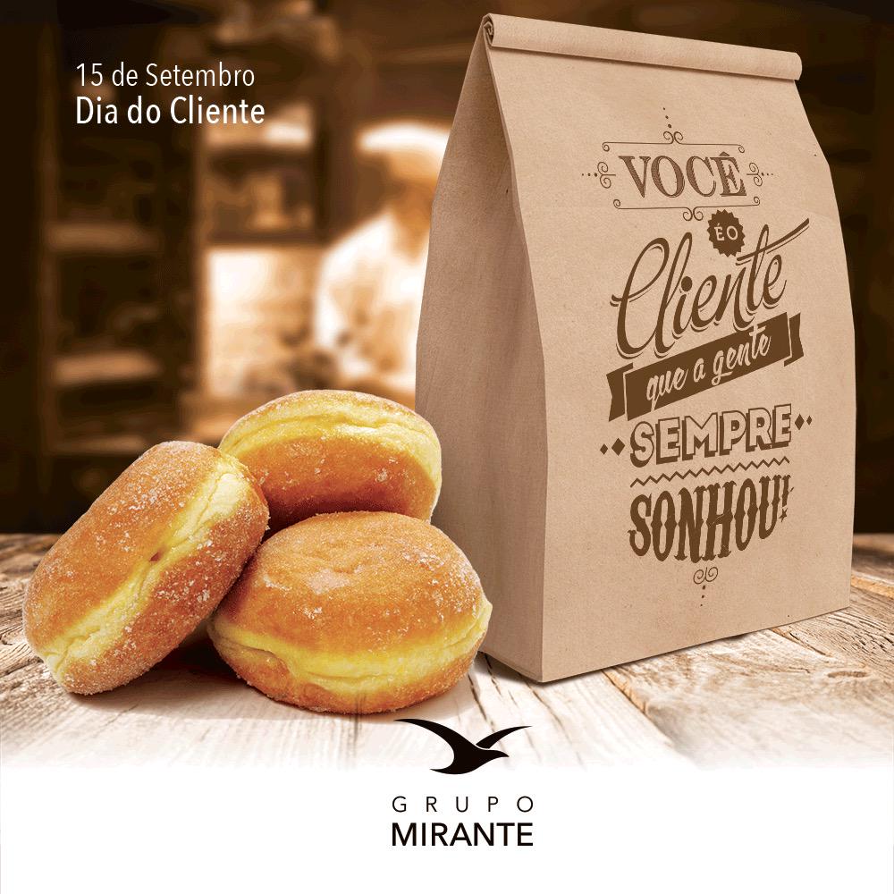 Parabéns, cliente! Ter vc com a gente é uma realidade tão legal que parece um sonho! #tvmirante #diadocliente