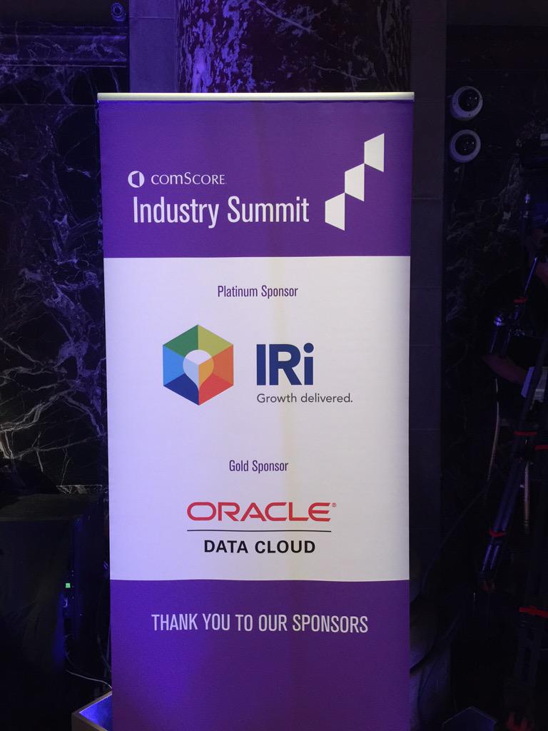 wolfepereira's tweet image. Excited to have @OracleDataCloud be a partner &amp;amp; supporter of @comScore #cSsummit15