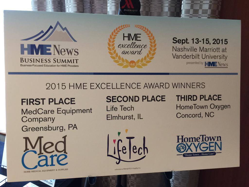 Congratulations to all of the @HMESummit winners, two of whom use <a href="/ARAllegiance/">Animal Rights Allegiance</a> to collect more of their patient A/R!