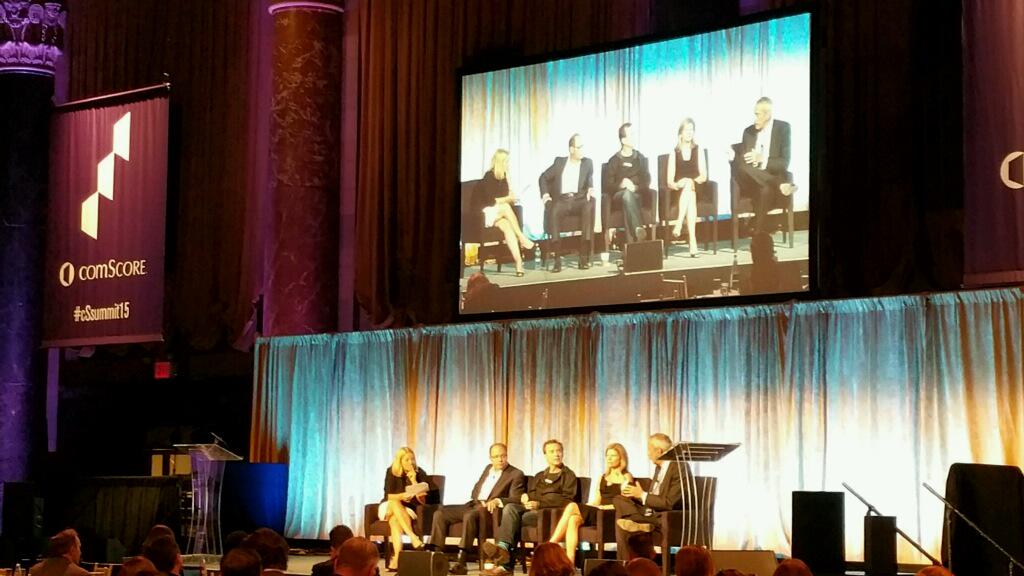 Comscore's tweet image. &quot;Measurement is a team sport now.&quot; @ArtieBulgrin @espn #cSsummit15