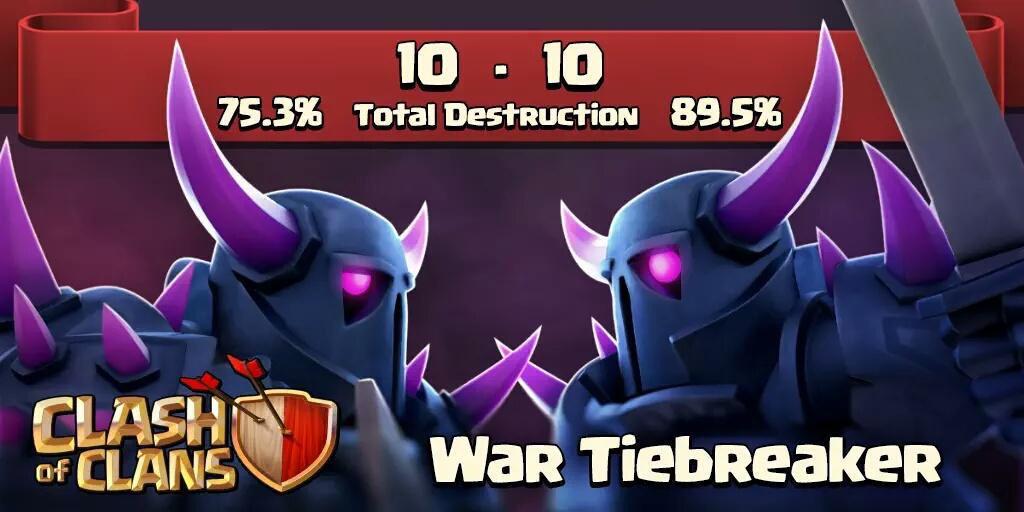 BrolyCoC's tweet photo. Gran Sneek Peak, se acabaron los empates en guerra, ahora ganará💰💰💰 el que tenga más porcentaje de destrucción💥💥💥 http://t.co/nHHqD15tl3