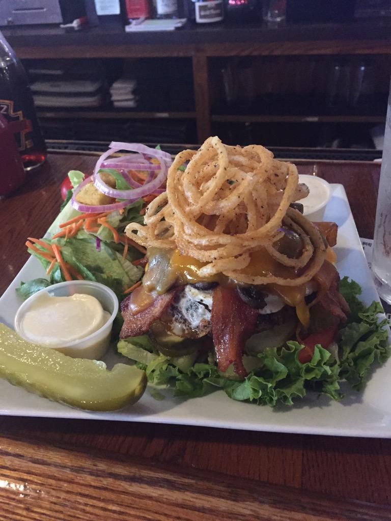 It's Burger Day at <a href="/DogWatchTavern/">DogWatch Tavern</a>! Yummy!