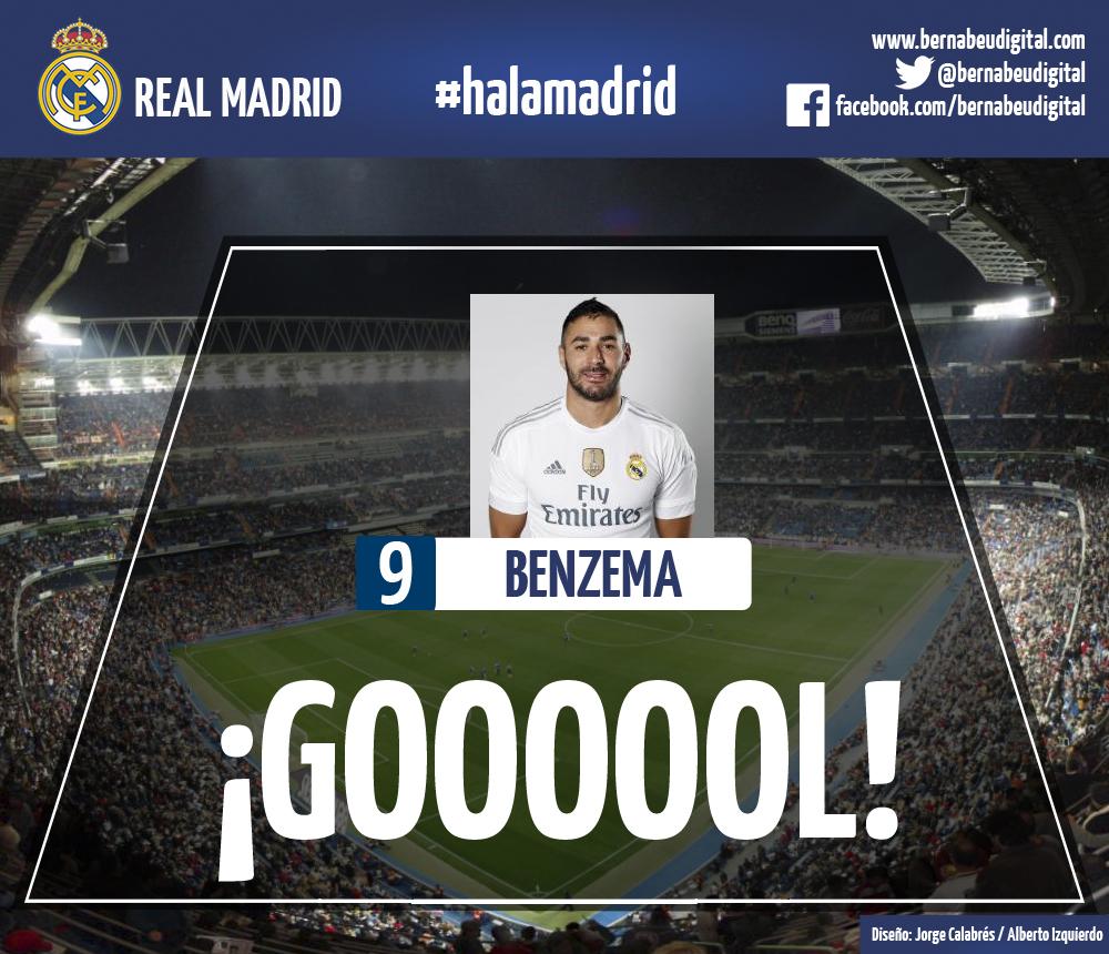 30' | ¡GOOOOOOOOOOOOOL DE BENZEMA! <a href="/realmadrid/">Real Madrid C.F.</a> 1-0 <a href="/FCShakhtar/">⚒FC SHAKHTAR DONETSK</a> bit.ly/1USxoYu #RMvsShakhtar
