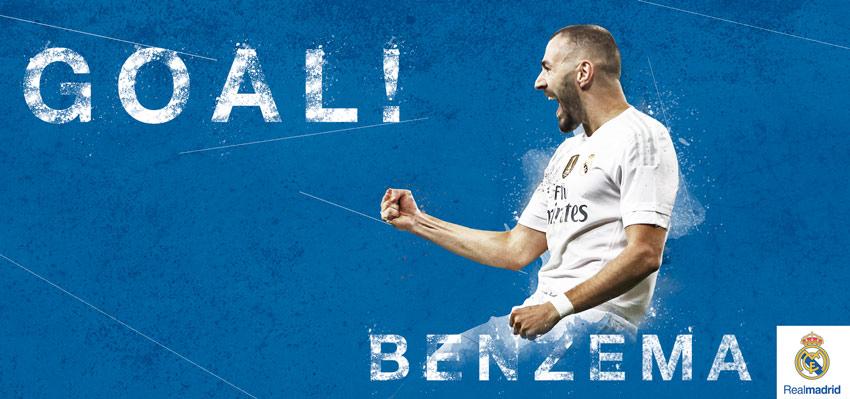 30' GOOOOOOOOOOAL by <a href="/Benzema/">Karim Benzema</a>!!!
 
#RMUCL #HalaMadrid