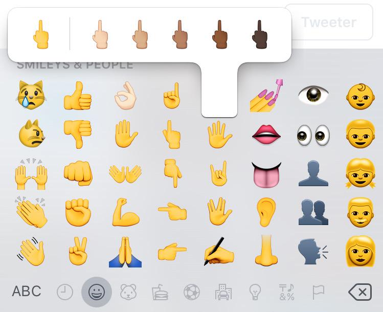 ReMiii40's tweet image. 🖕🏻🖕🏻🖕🏻🖕🏻🖕🏻🖕🏻🖕🏻🖕🏻 J&apos;adore les nouveaux #emoji #Apple #ios91 #beta #fuck
