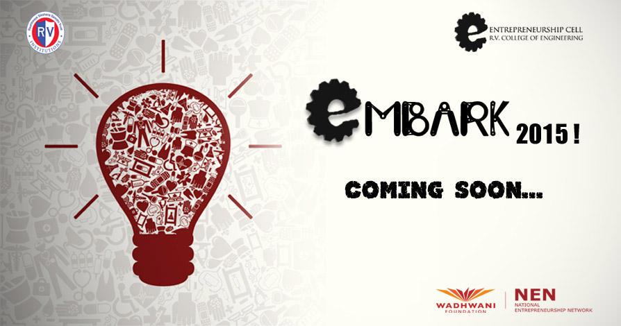 ecell_rvce's tweet photo. Belt up RVCE. Embark '15 is coming soon. @RvceUpdates @8thmilervce http://t.co/0WAUus49I1