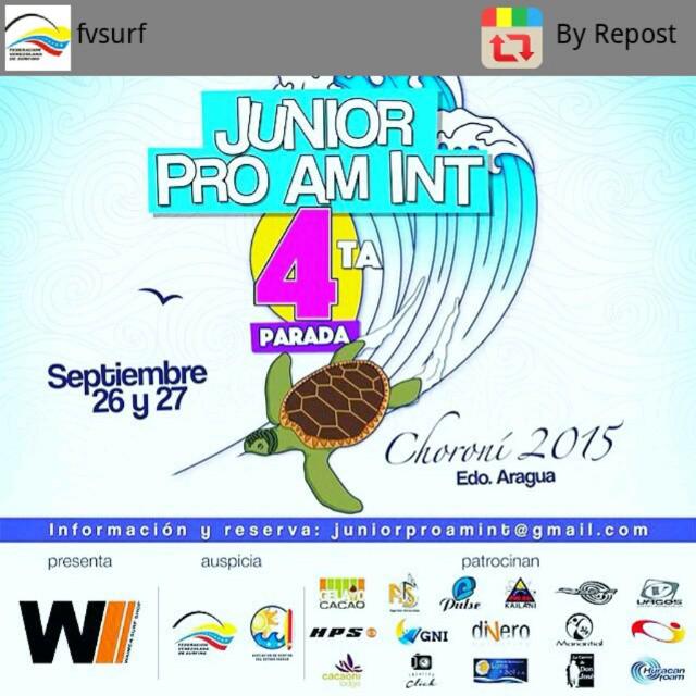 RG @erick_surf: Atentos se nos viene la 4ta Parada del JUNIOR PRO / AM INT CHORONI j.mp/1W0hVmi