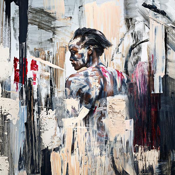 Behance's tweet image. She was chaos and beauty intertwined. A tornado of roses from divine.