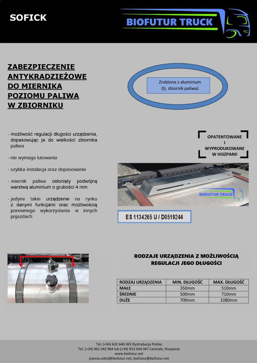 BiofuturNet's tweet image. Biofutur Truck también distribuye en Polonia.
Os gusta nuestro nuevo folleto ?