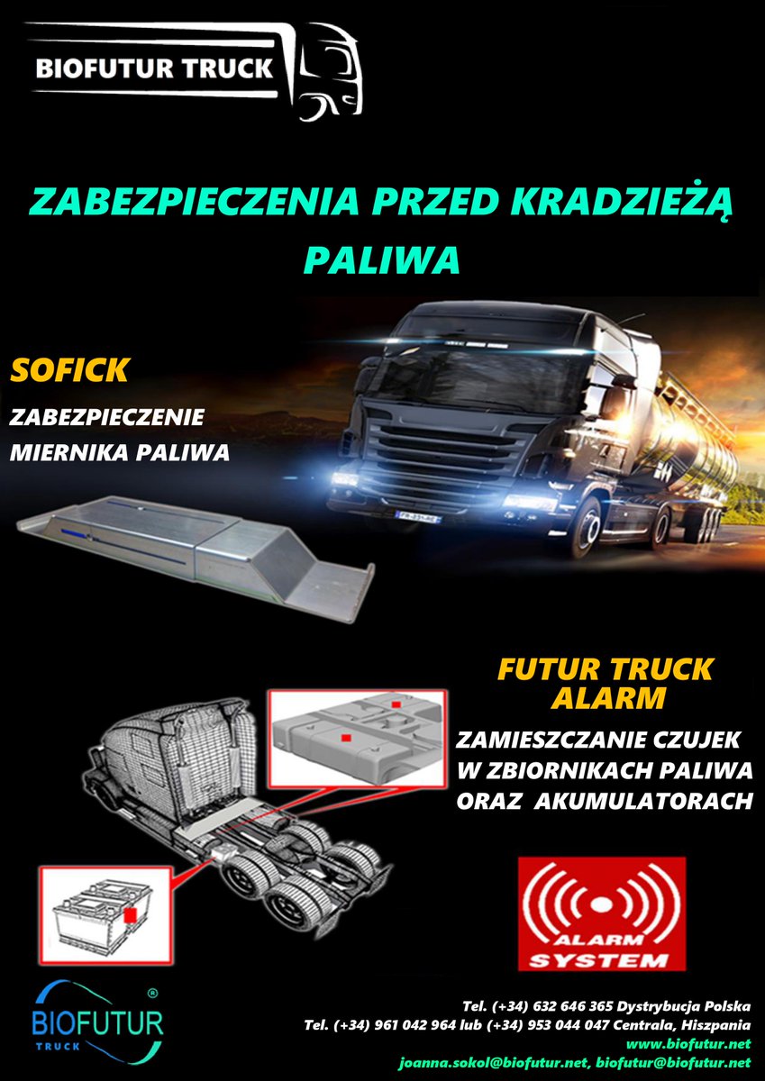 BiofuturNet's tweet image. Biofutur Truck también distribuye en Polonia.
Os gusta nuestro nuevo folleto ?