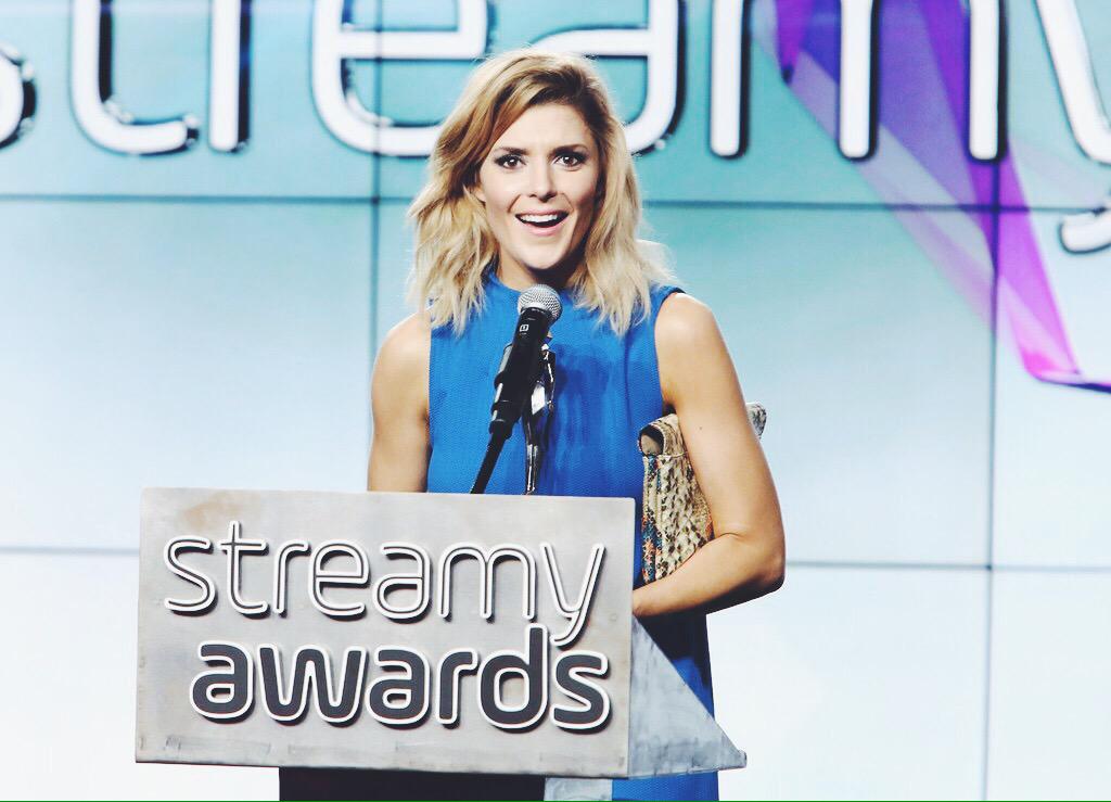 tarverswift's tweet photo. there are only a few days left to vote 100 times a day for @gracehelbig so don't forget! ☺️💫 #gracehelbig #streamys http://t.co/YCGSMFWHxD