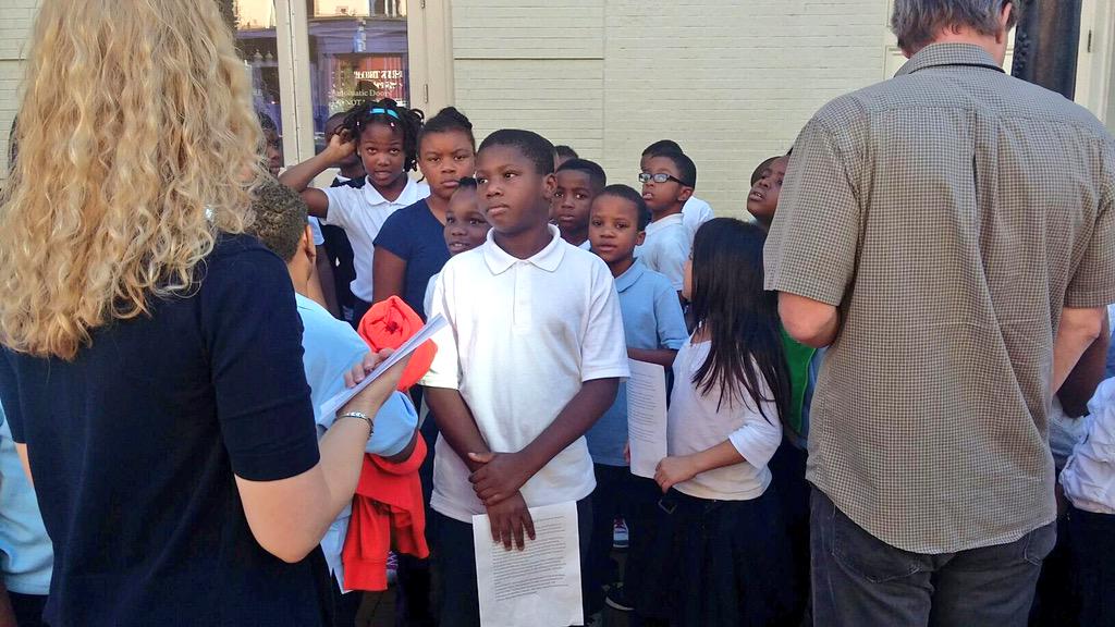 MinerElementary's tweet photo. The fourth graders had an educational &amp; entertaining experience at Ford's Theatre today! #DCPSRising #LearningInDC http://t.co/B1PGlCy06l