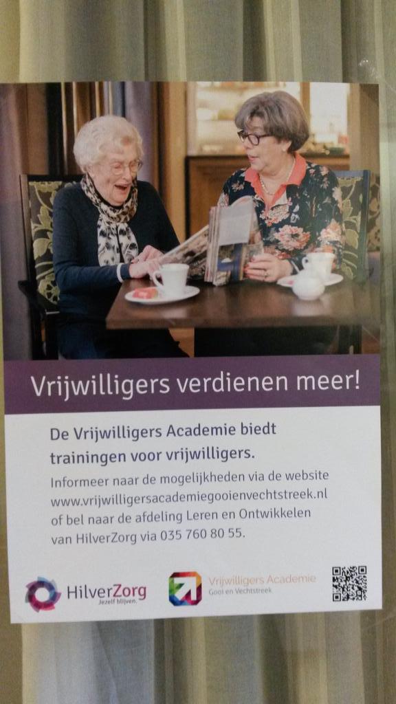 VersaTukkie's tweet image. Vrijwilligsters koken Lekker in #Hilverzorg-verpleegunit #stjosephhilversum ; iedere 2 weken op dinsdag. Meldt u aan