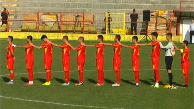 Macedonia U19 at a recent friendly