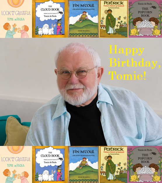 We would like to wish a very happy birthday to author, Tomie dePaola, today!  