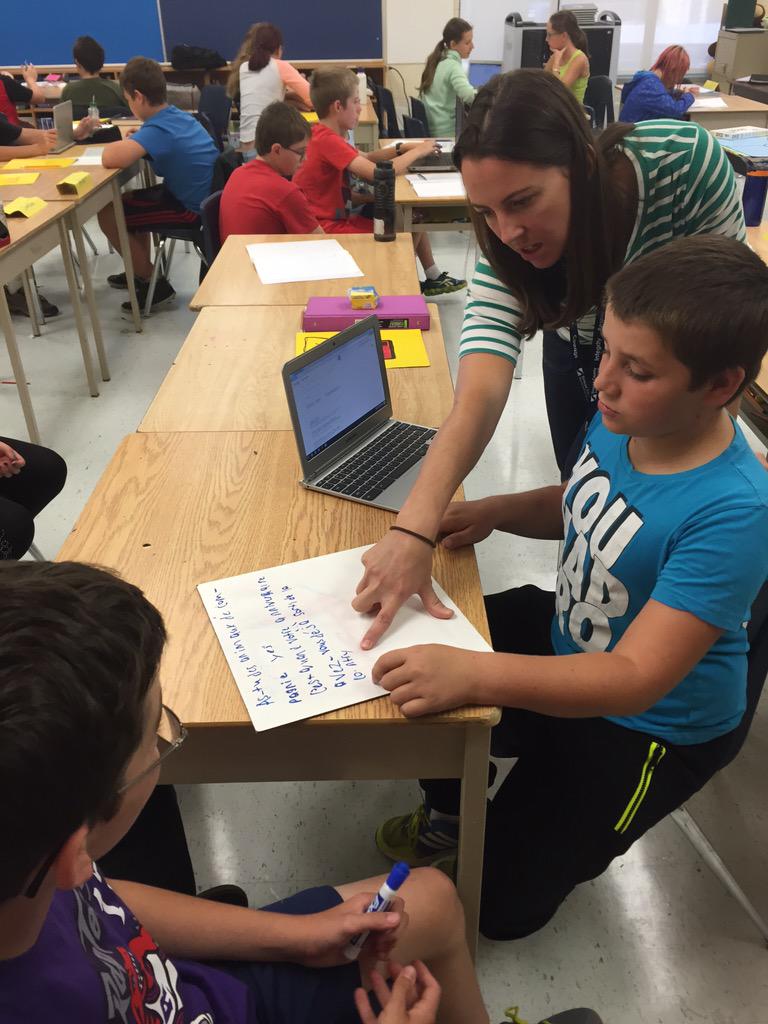 AndrewHunterES's tweet photo. "French class is awesome!"  Shout out to our new French teacher Mme Sargent. #teachingwithtechnology #makingthingsfun http://t.co/2ta0mltg1g
