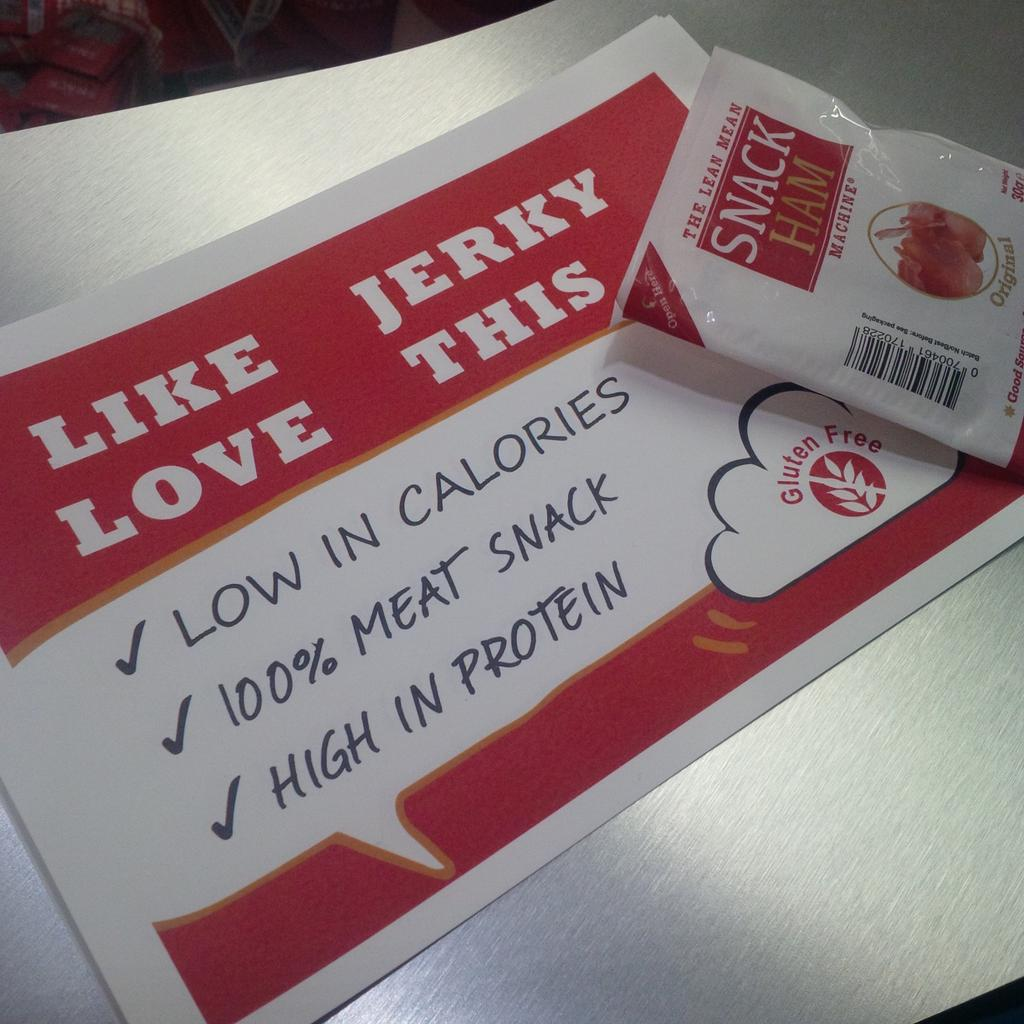 SnackHam's tweet photo. Why not order your @snackham high protein meat snacks @MuscleFoodUK today! http://t.co/IP5QtNw40M