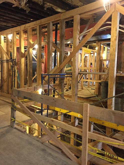dwrublin's tweet photo. Walls officially down on Dalan's retail combo project on the corner of Christopher and Bleecker St. #dalanmanagement http://t.co/Q13SWnwjAm