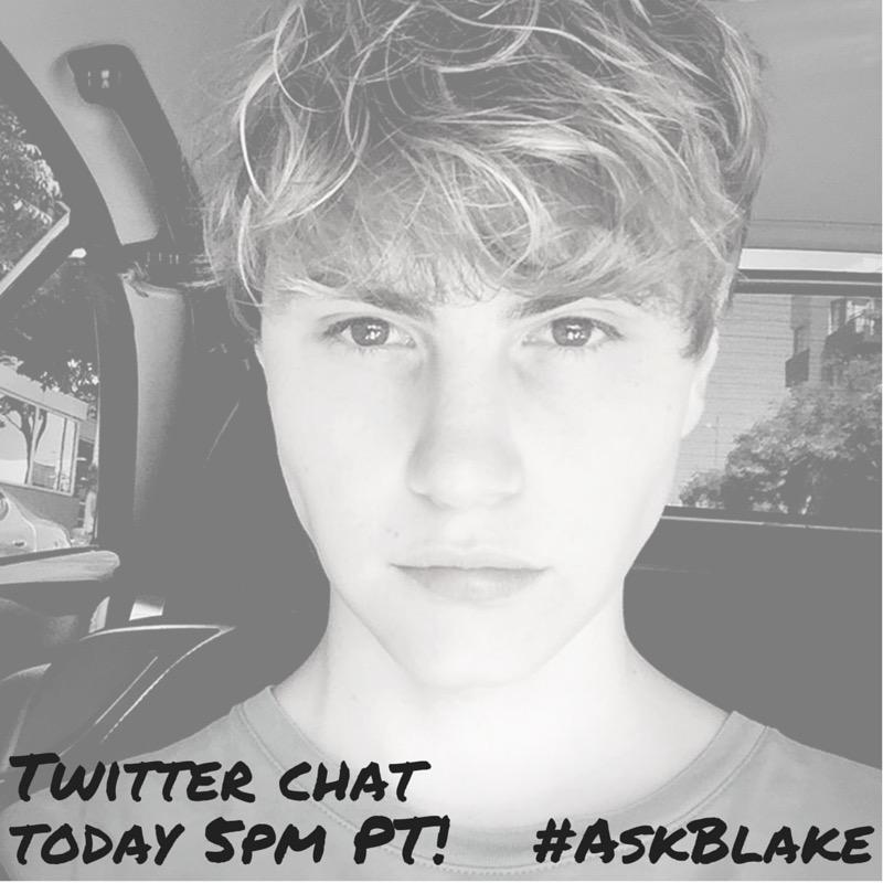 afterromeo's tweet image. Can't wait to chat with you later! 😎 Get your questions in with #AskBlake