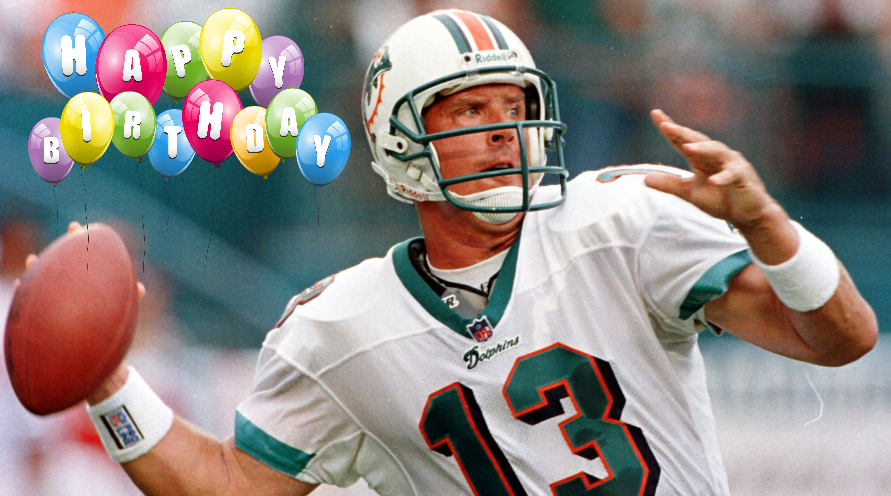 We would like to wish a happy 54th birthday to legendary quarterback Dan Marino! 