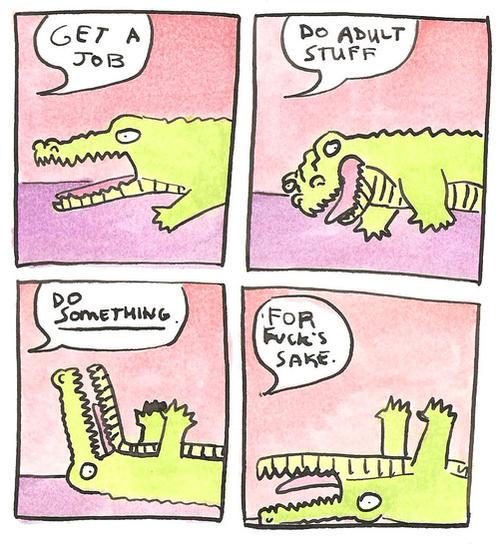 adexeire's tweet image. Representación de mi vida en comic
