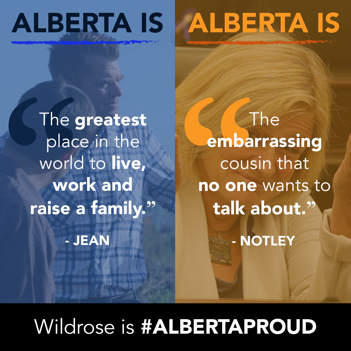 TeamWildrose's tweet photo. RT if you're #AlbertaProud. #ableg #wrp http://t.co/hH9ely1yNB