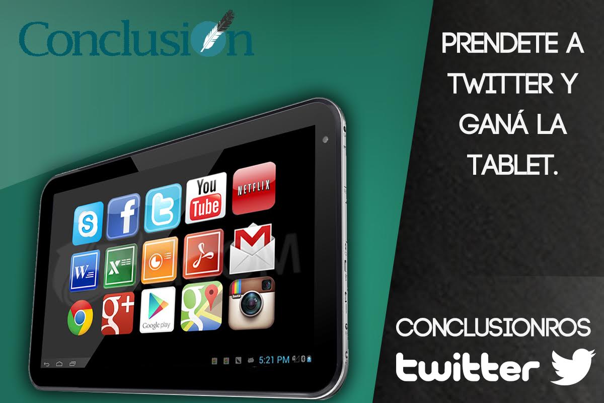 #QuieroLaTablet Dale RT y participá del sorteo por una Tablet!!!