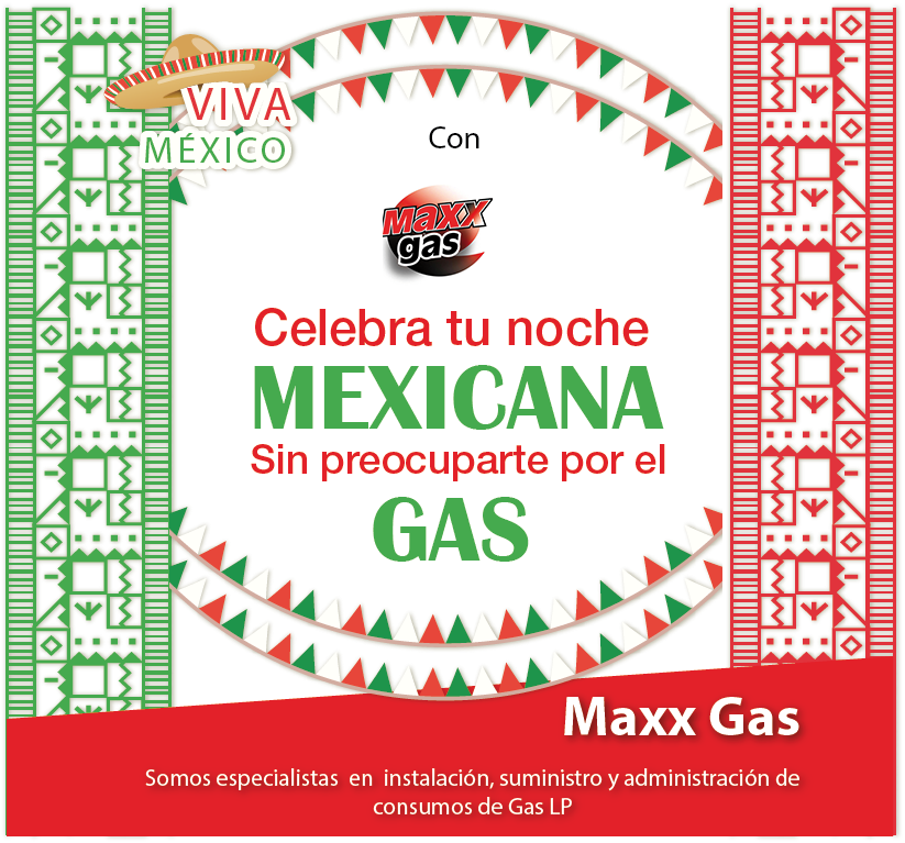 MaxxGas's tweet photo. Celebra tu #NocheMexicana sin preocuparte por quedarte sin gas. 
¡Llámanos al 53959044!

#VivaMéxico http://t.co/QeL38UFVTt