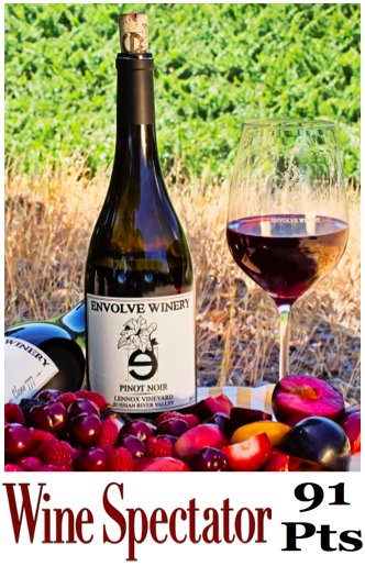 envolvewinery's tweet photo. We finally cracked 90 points in @WineSpectator with our 2013 Pinot! Use code ILOVEPINOT for free shipping on 6+ btls http://t.co/yDqQ1LRiae