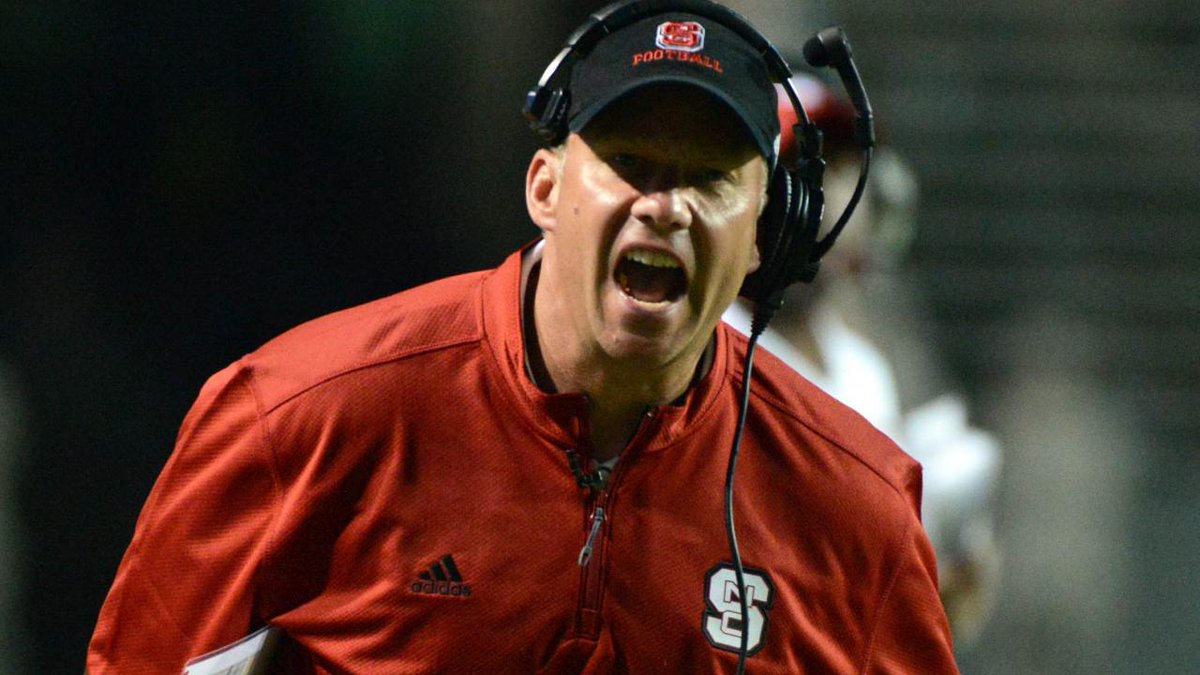 Check out this feature from <a href="/PackFootball/">NC State Football</a> of <a href="/StateCoachD/">Dave Doeren</a> mic'd up for the EKU game. foxs.pt/1Nurgj9