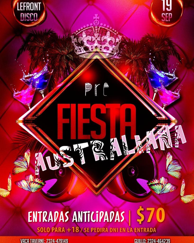 TomiDziurdzia's tweet photo. Pedi tus anticipadas, no te la podes perder! #PreFiestaAustraliana @MercedesRugby http://t.co/T03fevZrAM
