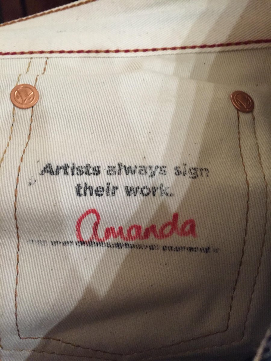 cpchannel's tweet photo. @hiutdenim hey can somebody thank Amanda for me - they are perfect. http://t.co/vqyy1BhXhd