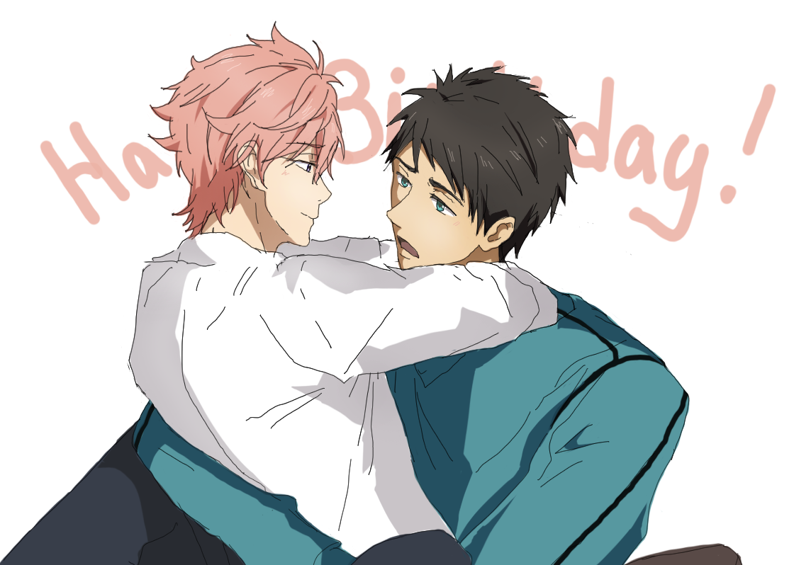 xSwimmerPink's tweet photo. #HappyBirthdaySousuke
#SouKisu http://t.co/zk4LcP2lNL